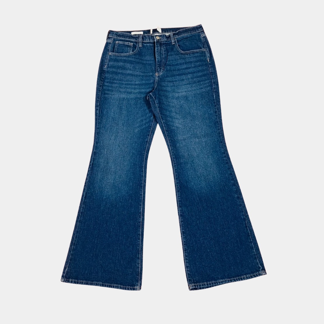 womens-high-waisted-flared-denim-jeans